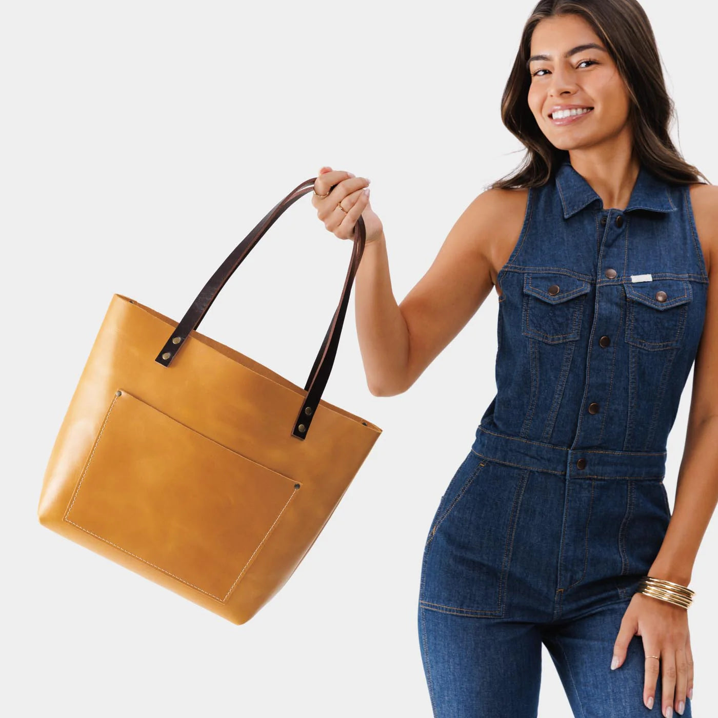 Leather Tote Bag