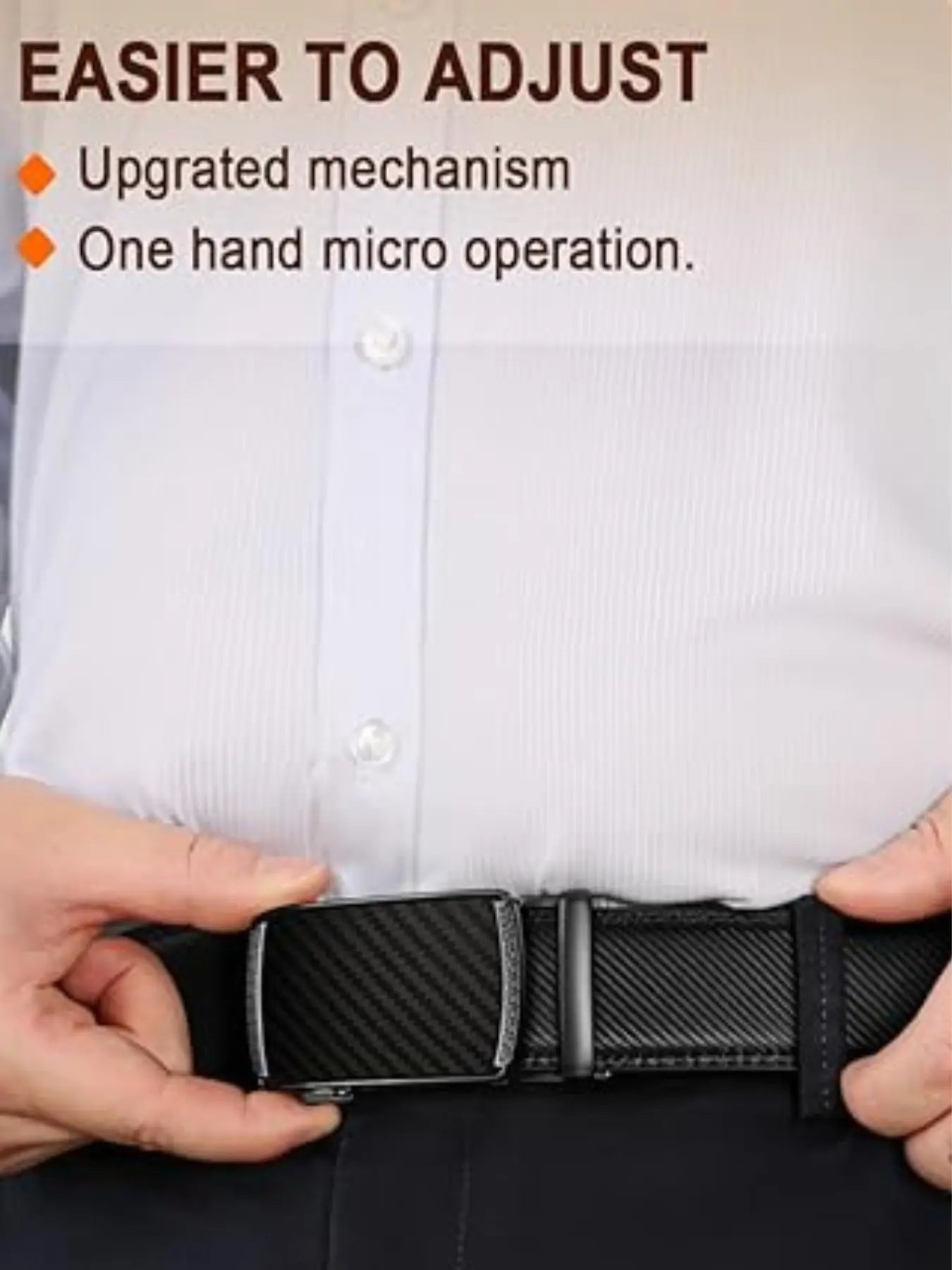Mens Belt Leather Ratchet Belt - Customizable Fit, Effortless Style (35Mm) Belts Men Leather Buckle Belt