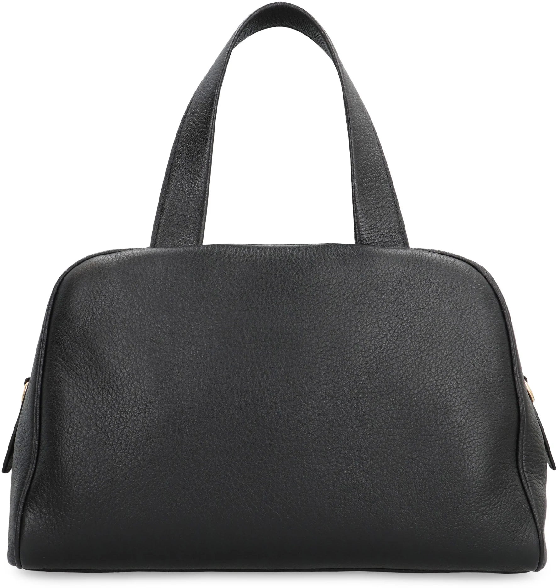LARGE LEATHER BOSTON BAG