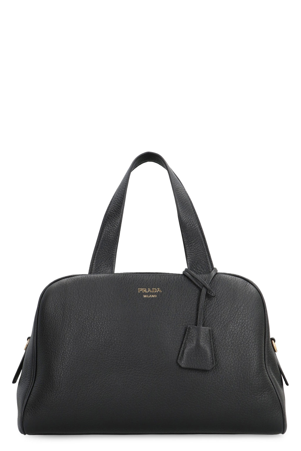 LARGE LEATHER BOSTON BAG