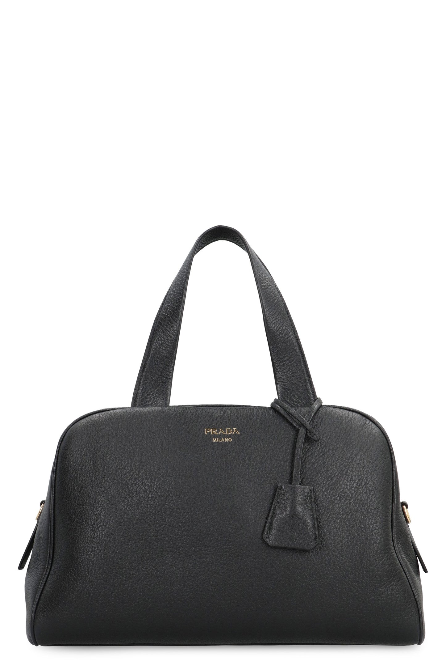 LARGE LEATHER BOSTON BAG