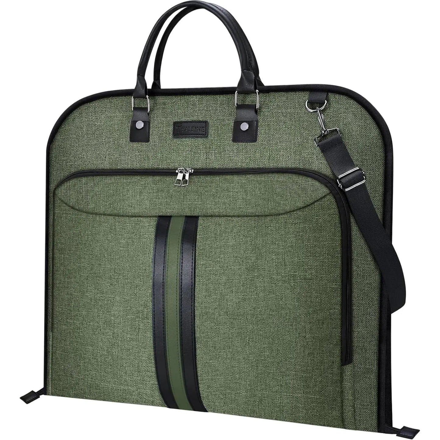 Travel Garment Bag, Travel Suit Bag for Men, 42'' Waterproof Carry on Garment Bag for Hanging Clothes, Garment Duffel Bag for Travel Business