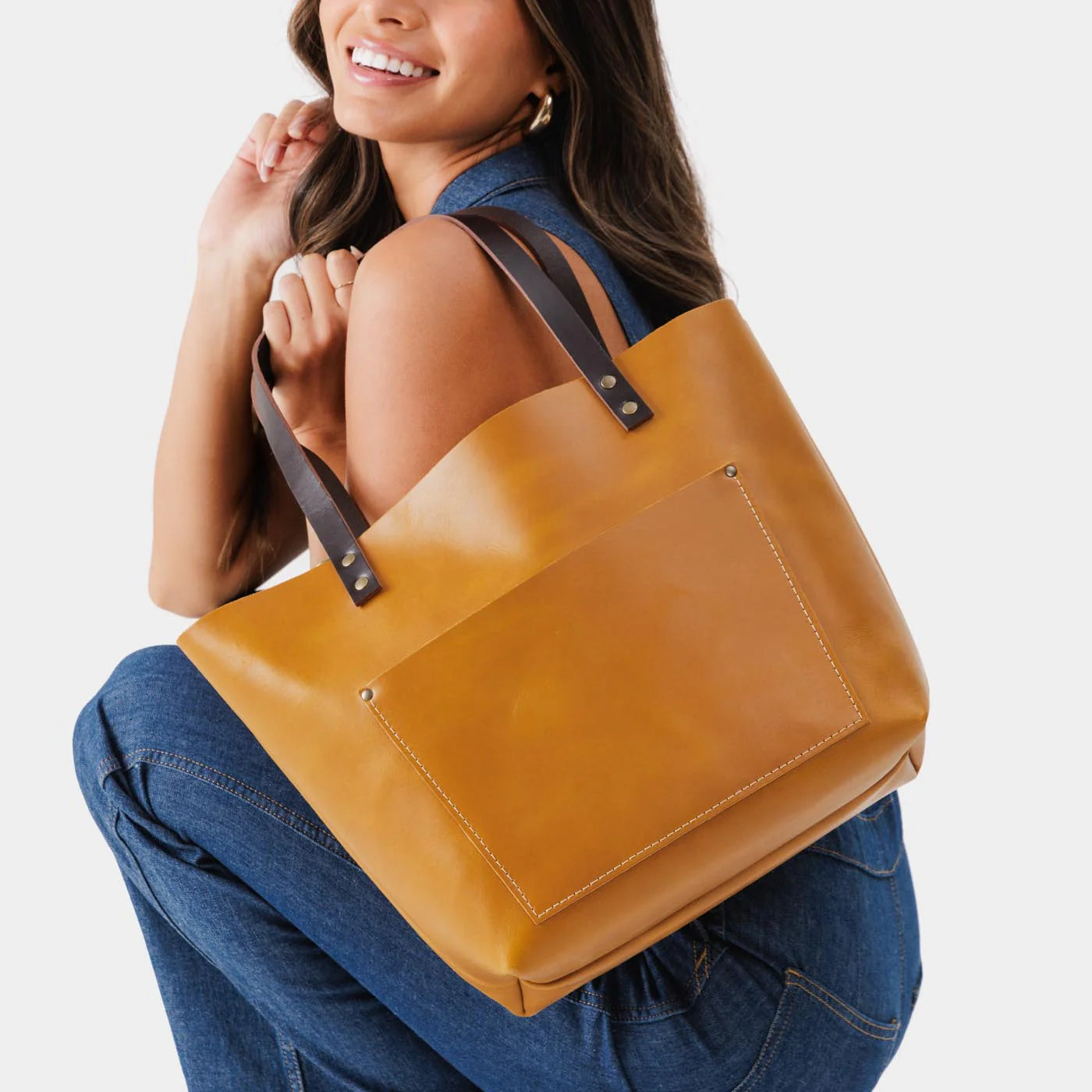 Leather Tote Bag