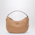 LIGHT BROWN LEATHER SHOULDER BAG