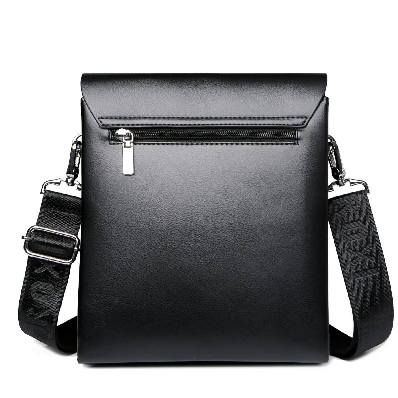 304 Stylish Men'S Vertical Crossbody Bag - Checkered Leather Shoulder Bag for Office & Casual Outings Saro Men'S Checkered Leather Shoulder Bag - Minimalist Vertical Crossbody Bag for Men