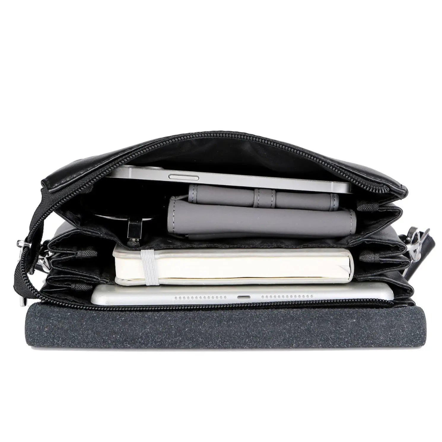 304 Stylish Men'S Vertical Crossbody Bag - Checkered Leather Shoulder Bag for Office & Casual Outings Saro Men'S Checkered Leather Shoulder Bag - Minimalist Vertical Crossbody Bag for Men