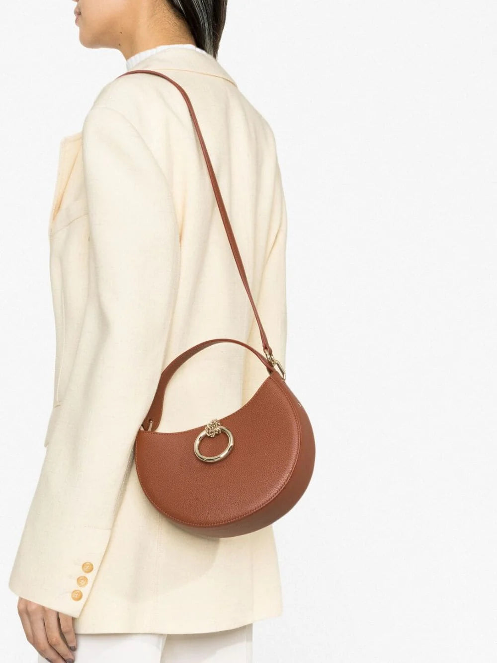 ARLÈNE LEATHER CROSSBODY BAG