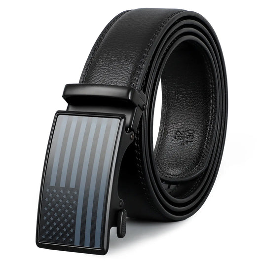 BELTROAD Men'S Belts Leather Ratchet Dress Belts for Men with Adjustable Slide Buckle