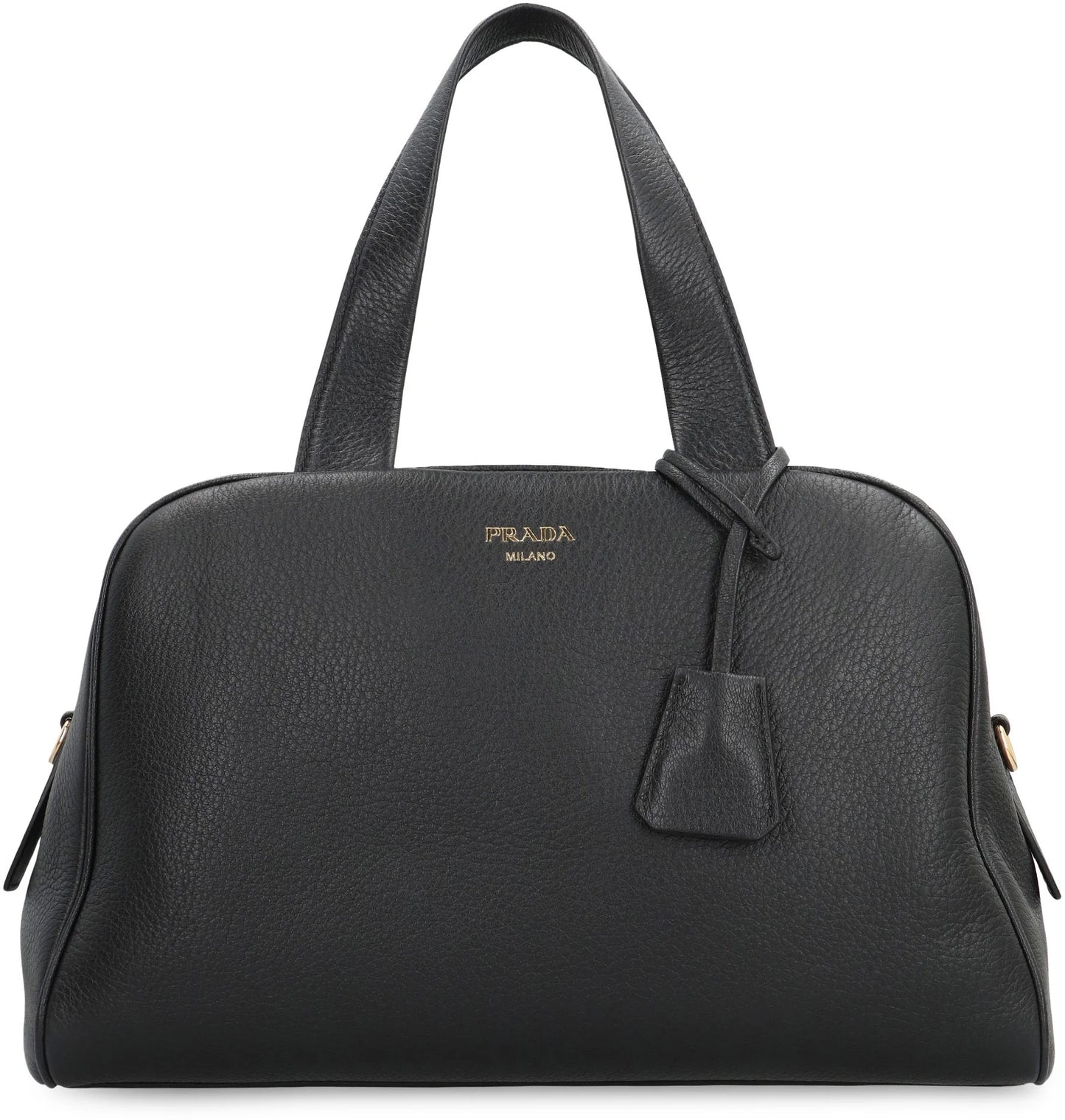 LARGE LEATHER BOSTON BAG