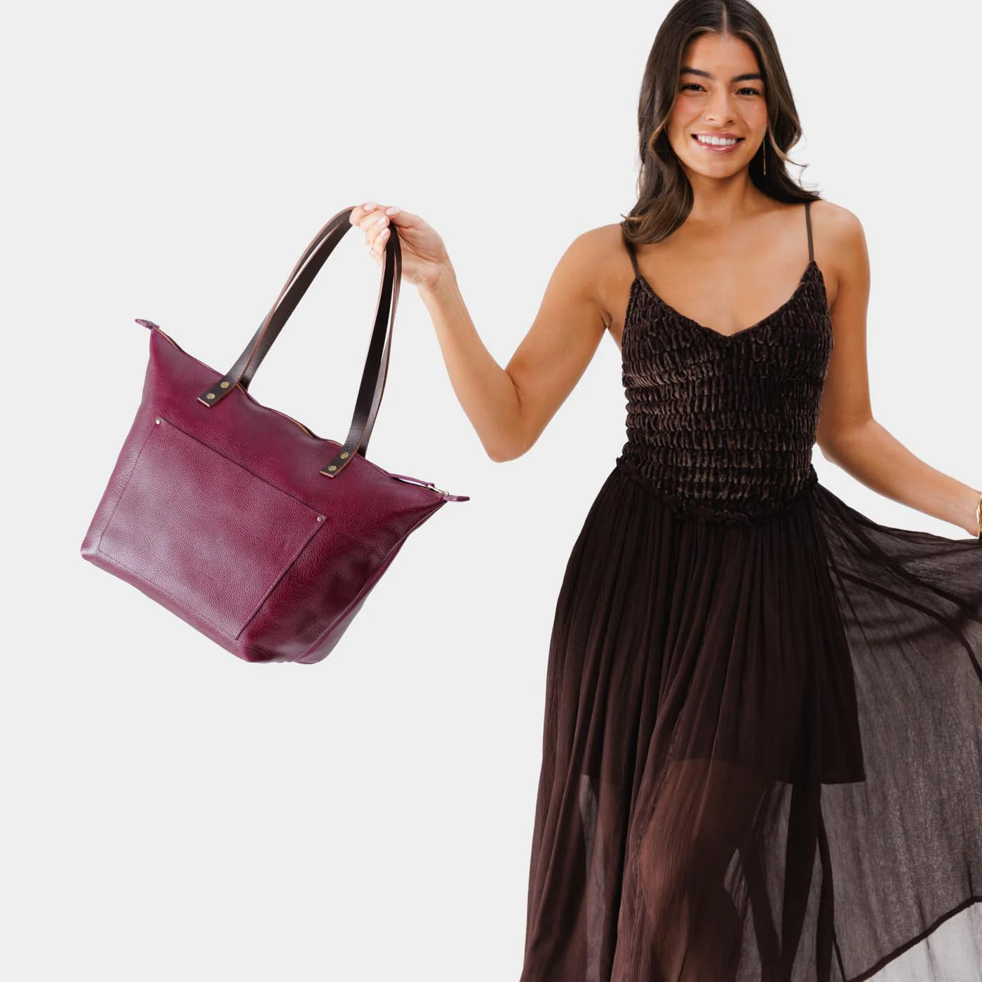 Leather Tote Bag