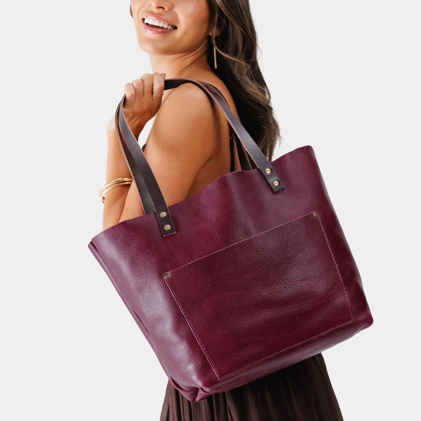 Leather Tote Bag