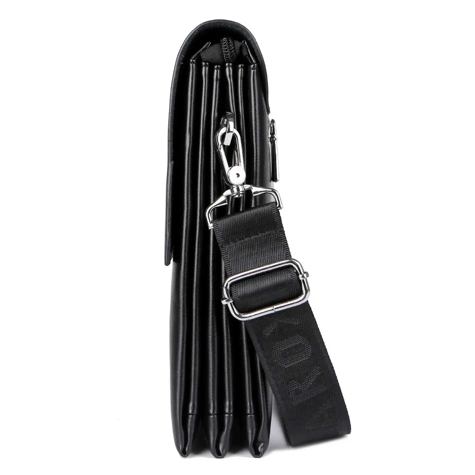 304 Stylish Men'S Vertical Crossbody Bag - Checkered Leather Shoulder Bag for Office & Casual Outings Saro Men'S Checkered Leather Shoulder Bag - Minimalist Vertical Crossbody Bag for Men