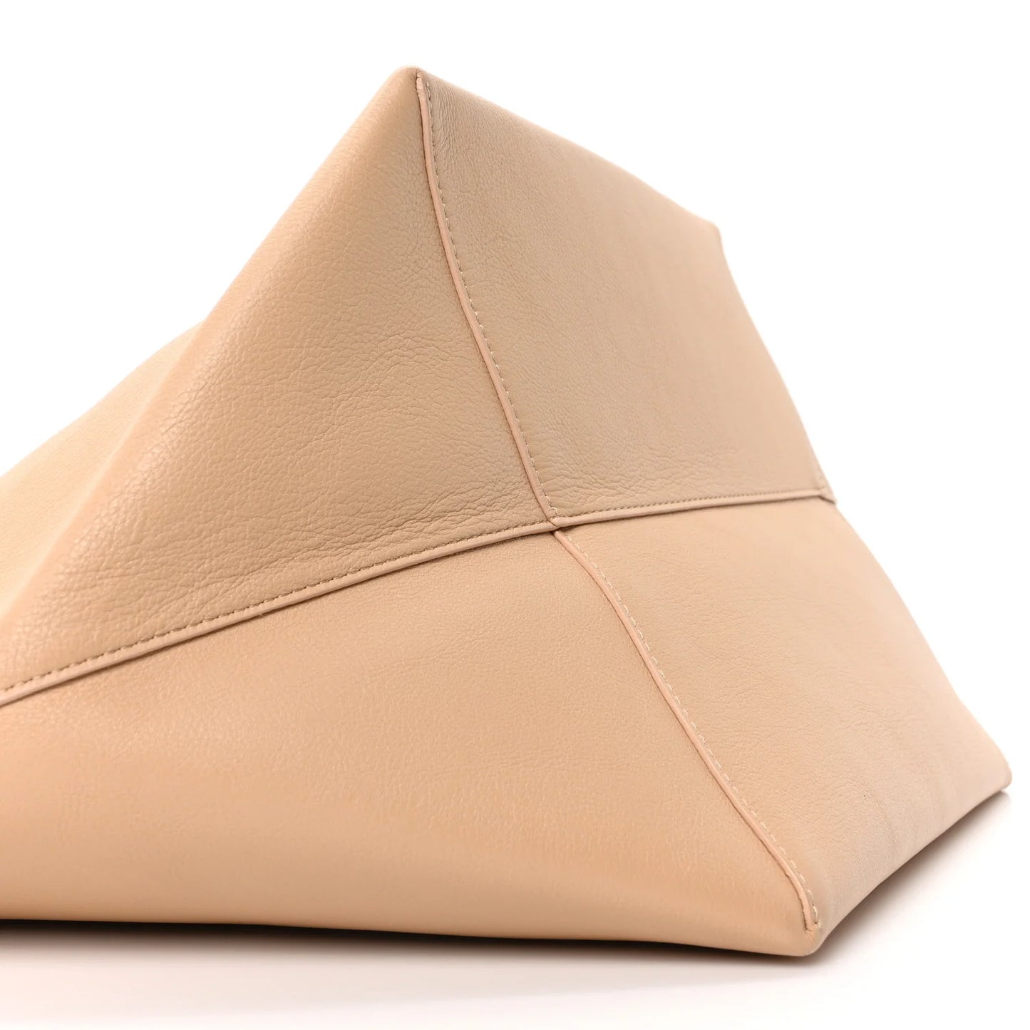 Supple Calfskin Everyday Soft Tote Sandstone