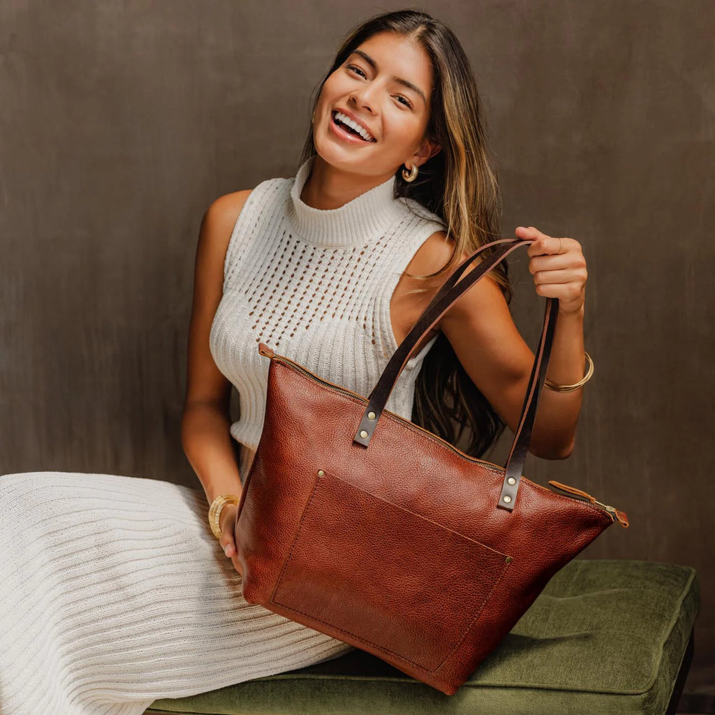Leather Tote Bag
