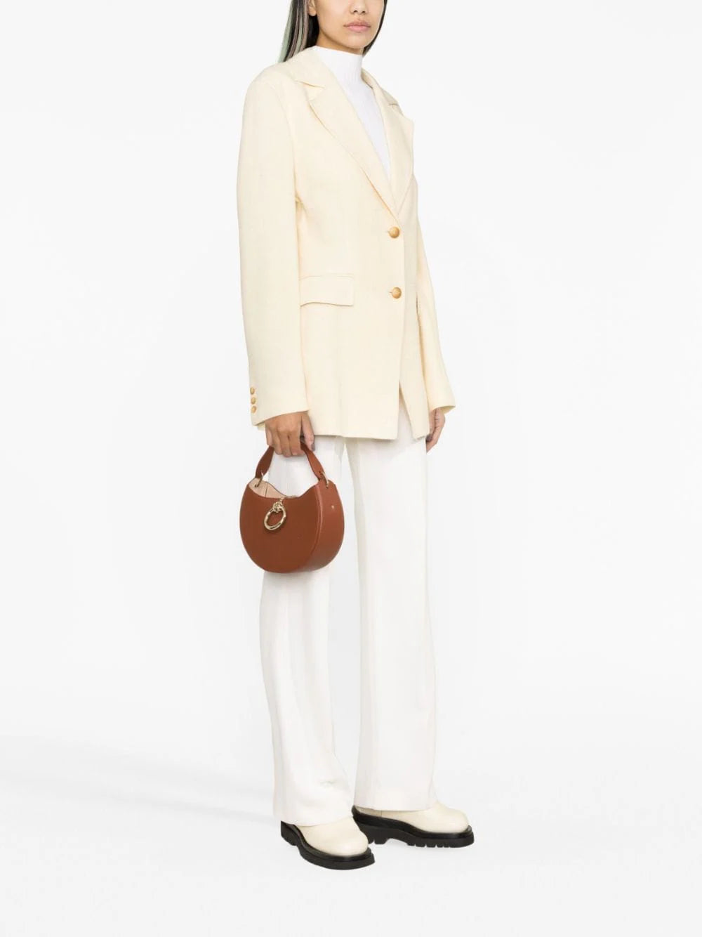 ARLÈNE LEATHER CROSSBODY BAG