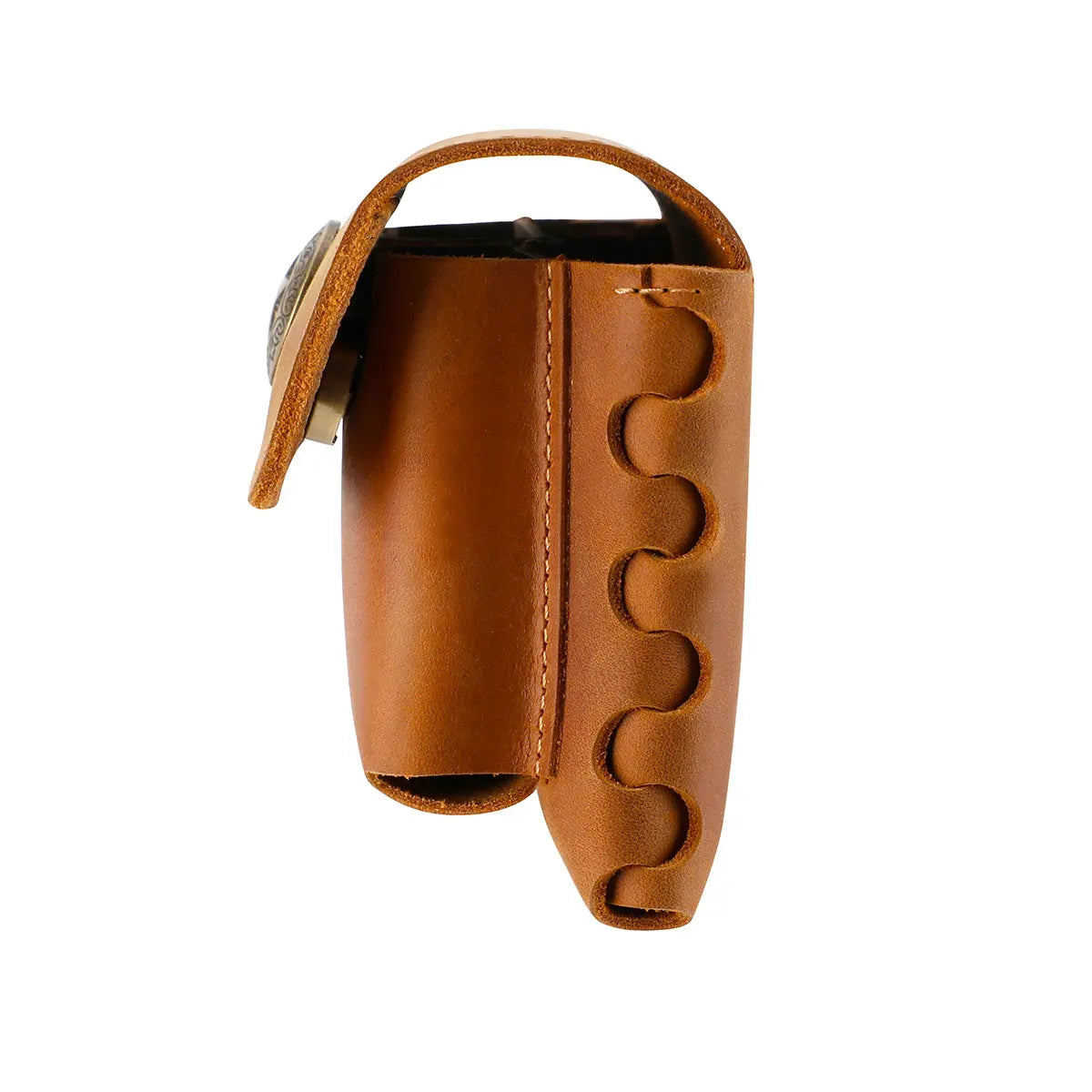 Men'S Leather Waist Bag Phone Holder for Business Travel Everyday Commute Brown Leather Belt Bag Travel Accessory Sleek Accessory Durable Construction Multiple Pockets for Keys & Cards Travelers Business Accessory Modern Pouch Sturdy Construction Beltbag