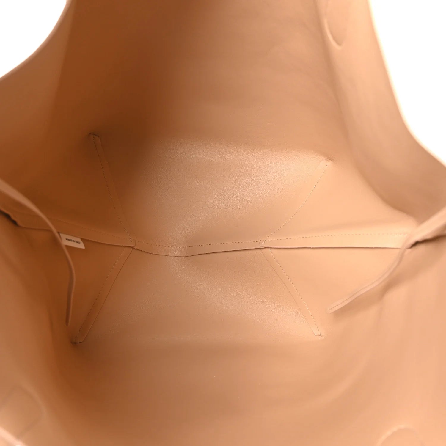 Supple Calfskin Everyday Soft Tote Sandstone